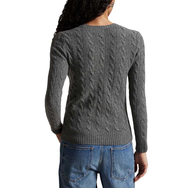 Polo Ralph Lauren Cable Wool Cashmere Crewneck Sweater image number 1